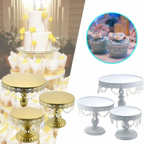 Crystal cake stand - 3x,