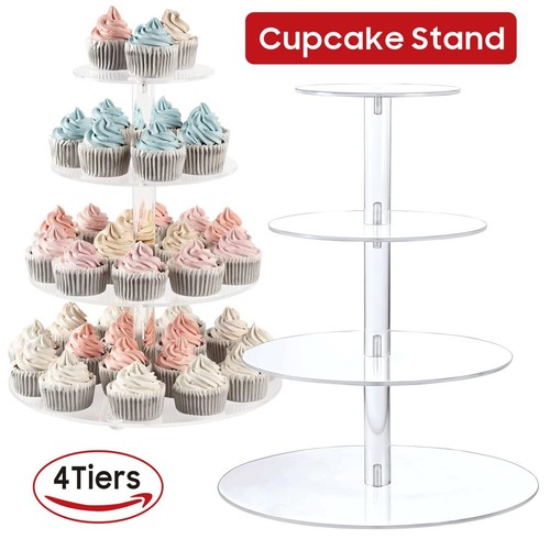 Tier level round cupcake - round,