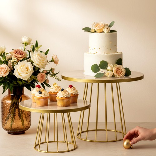 Cake stand set round - set, –