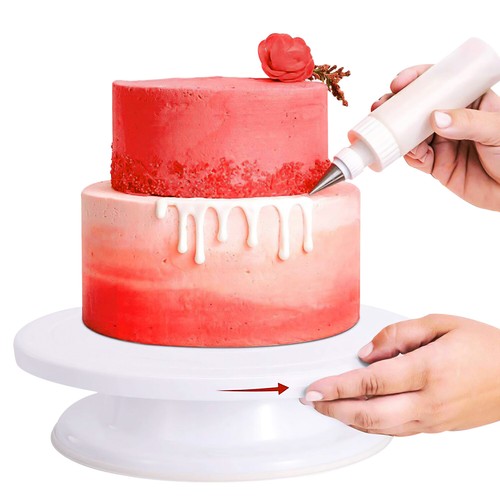 Kitchen rotating cake stand - rotating,